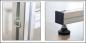Preview: Mobile Trennwand mit Plexiglasscheibe, 1950 x 1000 mm