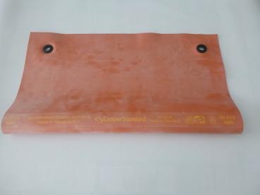 Abdecktuch 1,0 mm stark, Größe 500x500 mm, 2 Ösen