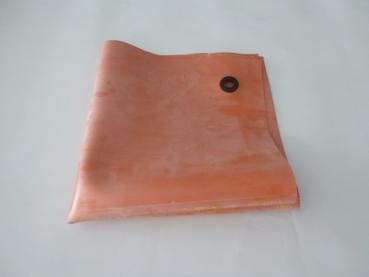 Abdecktuch 1,0 mm stark, Größe 600x600 mm, 3 Ösen