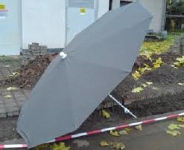 Arbeitsschirm, 300 cm Ø, oliv