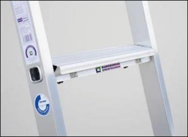 Stufenmodul für Sprossenleitern, Länge 405 mm
