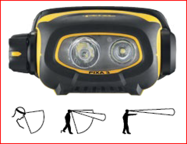 Stirnlampe PIXA 3