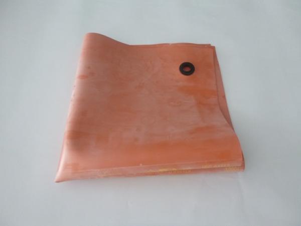 Abdecktuch 1,6 mm stark, Größe 1200x1200 mm, 5 Ösen