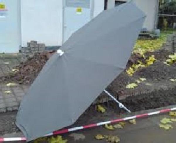 Arbeitsschirm, 300 cm Ø, oliv